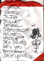 setlist