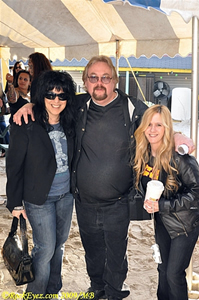 Brian, Lisa and a friend